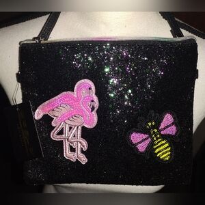 NEW🆕Black & Silver Glitter Crossbody Bundle